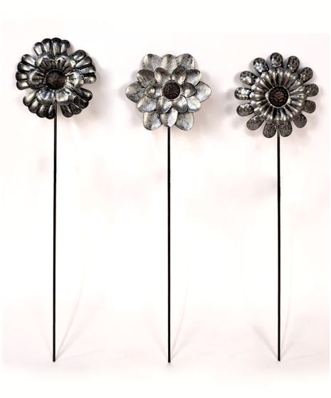 Metal Flower Stake