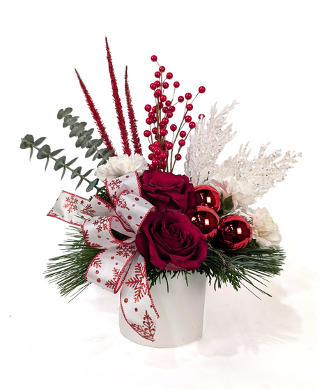 The Naughty List - Stylized Holiday Arrangement