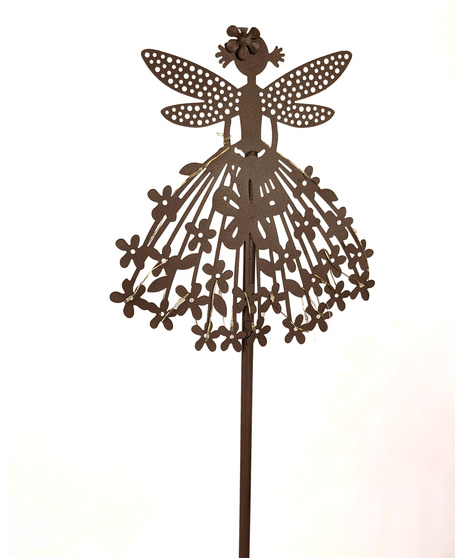 Solar Powered Fairy - Light Up Garden Stake